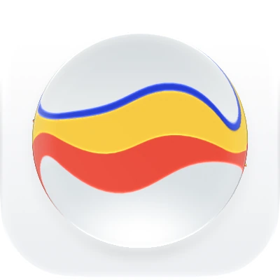 Wave-in-glass app-icon exploration 16