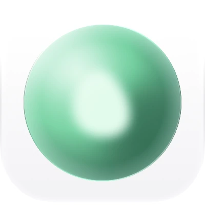 Wave-in-glass app-icon exploration 27