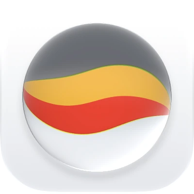 Wave-in-glass app-icon exploration 91