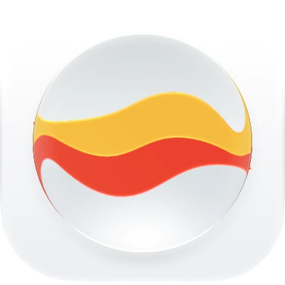 Wave-in-glass app-icon exploration 106