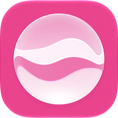 Wave-in-glass app-icon exploration 155